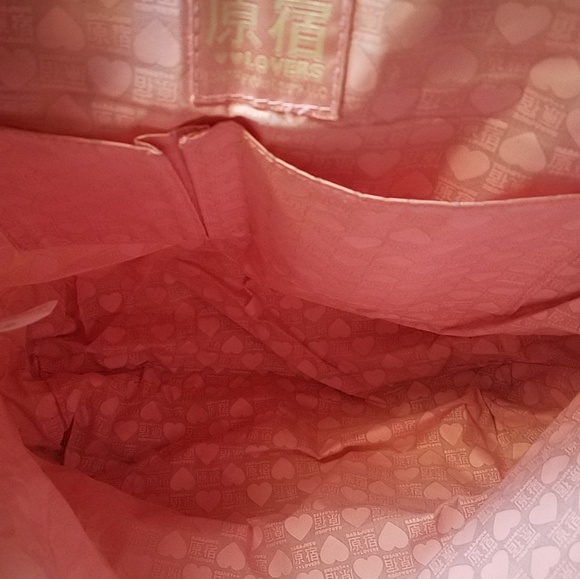 harajuku tote sweet dolls bag pink straps rare bag - Picture 4 of 4